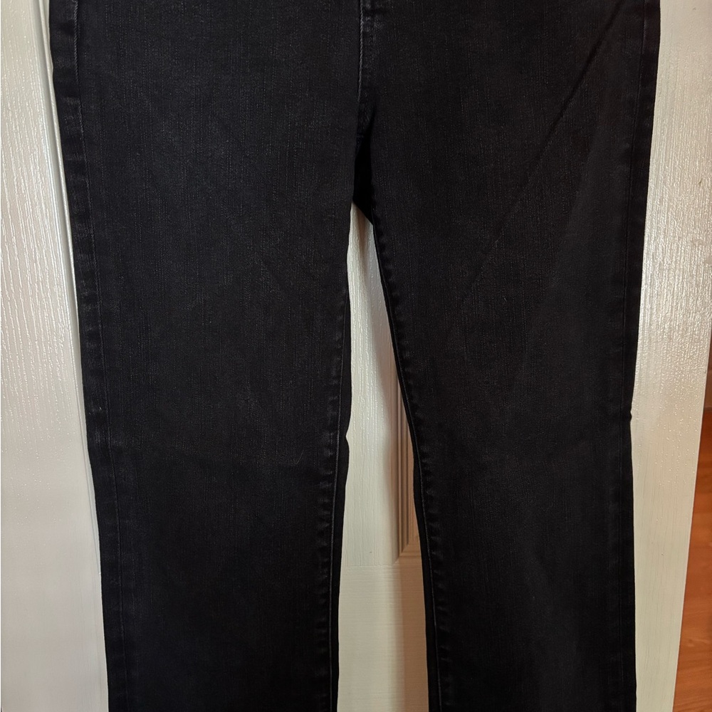 Quince Black Straight Leg Denim Jeans Size 26 - Picture 3 of 4